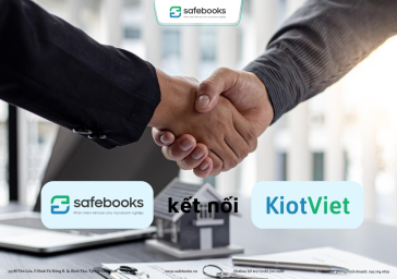 Phần mềm kế toán Safebooks kết nối với KiotViet
